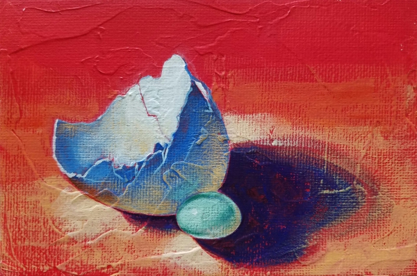 #33 Egg and Shell by Carlynne Hershberger