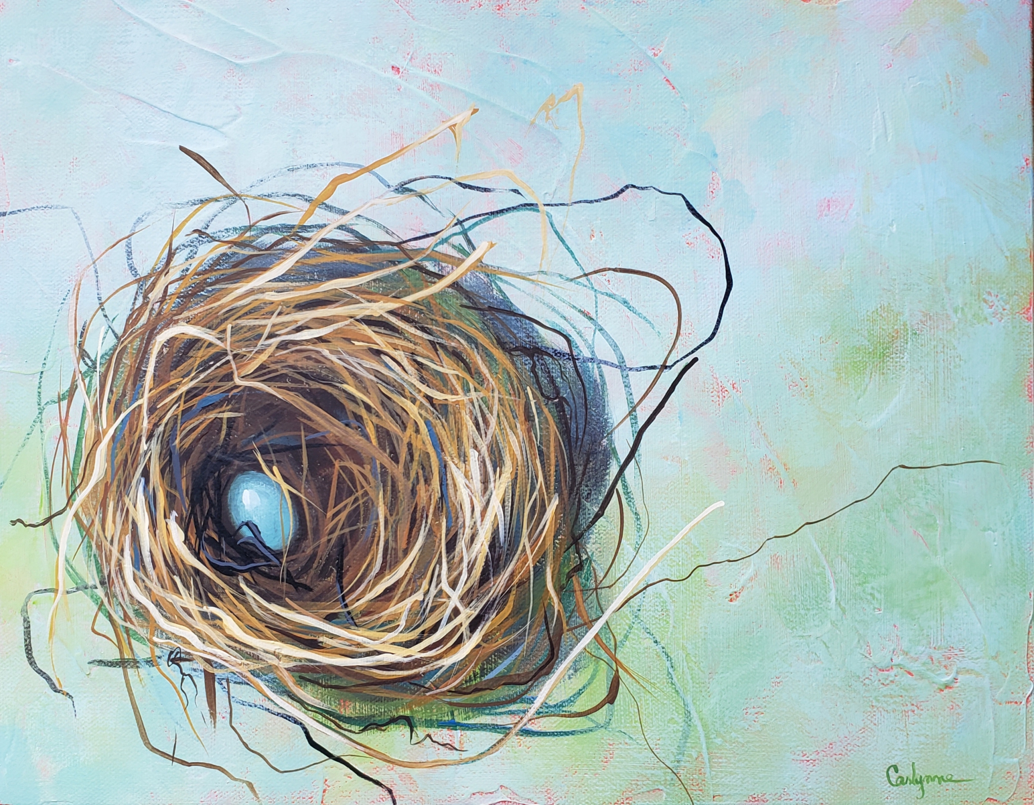 Black Thread Woven by Carlynne Hershberger