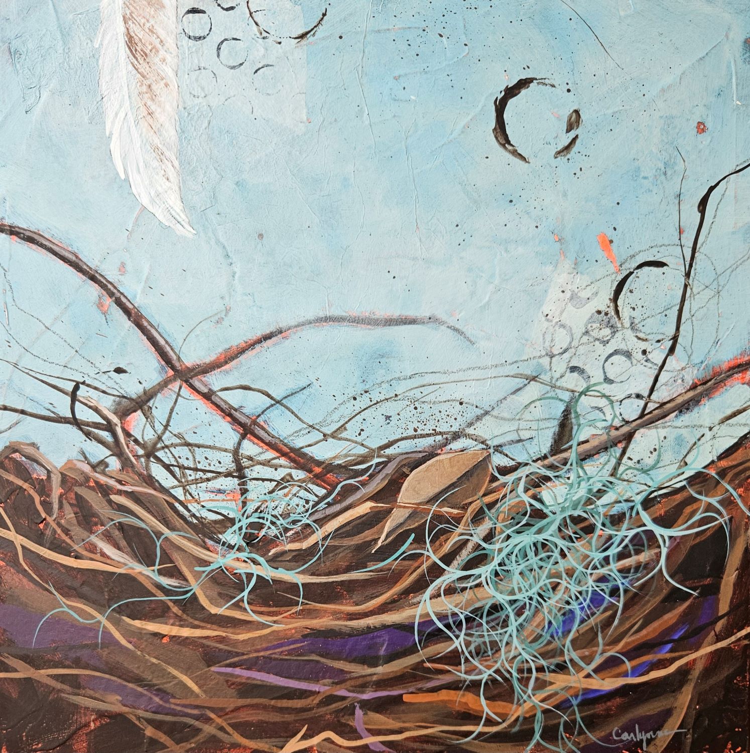 Flying High III by Carlynne Hershberger