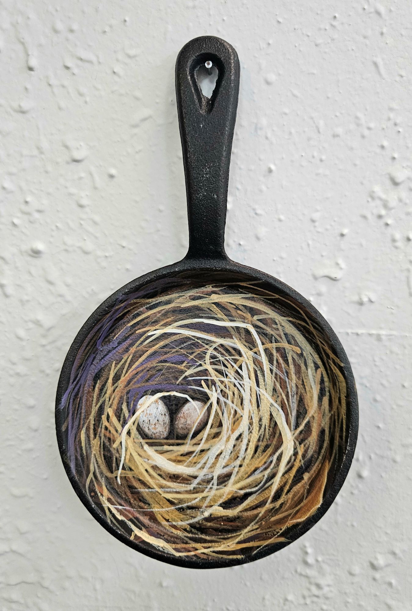 Skillet Nest 3 by Carlynne Hershberger