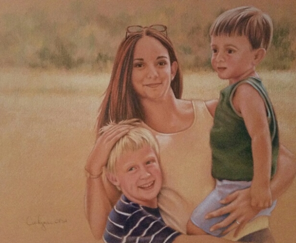 Sarah with Josh and Kory by Carlynne Hershberger